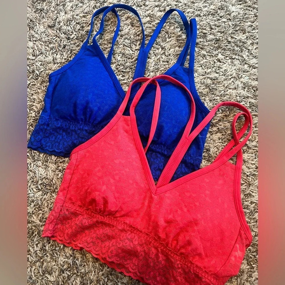 Maurices Other - 2 leopard printed bralettes